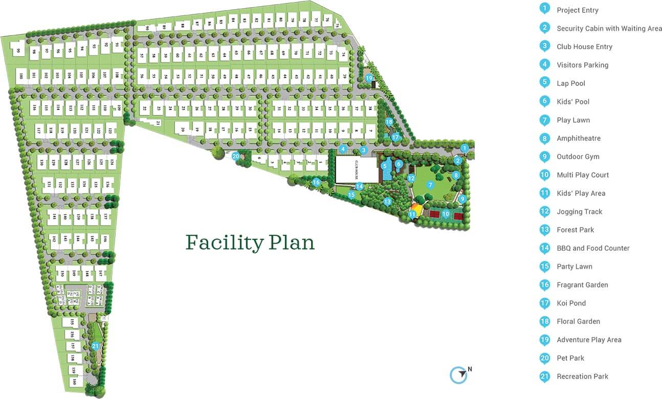 Adarsh Sanctuary master plan