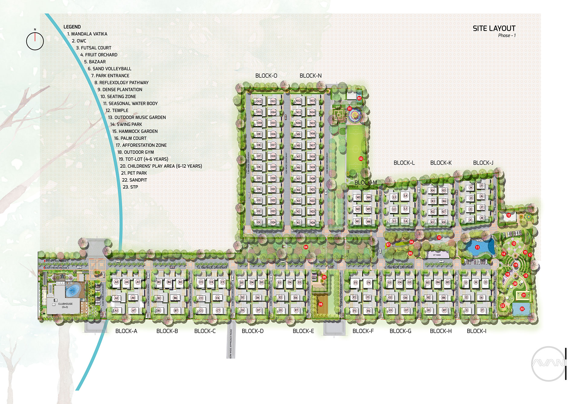 Allure Avani master plan