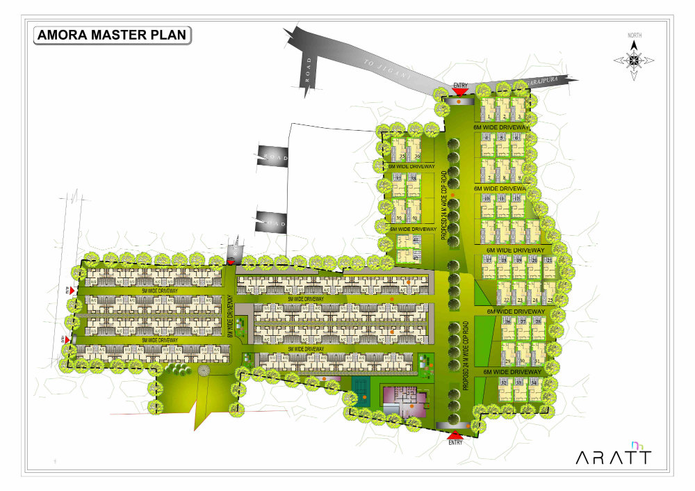 Aratt Amora master plan