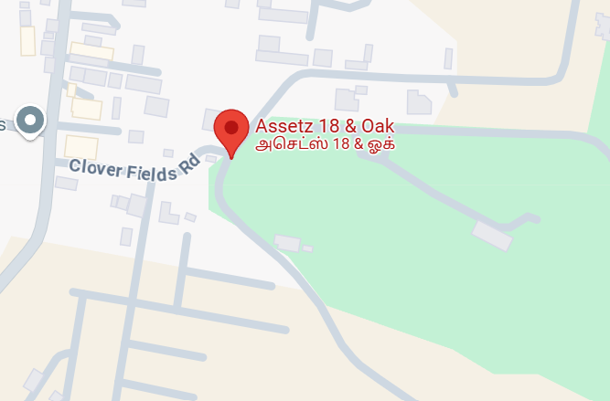 Assetz 18 & Oak location map