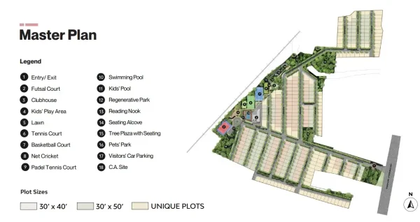 Assetz Promise of Springs master plan