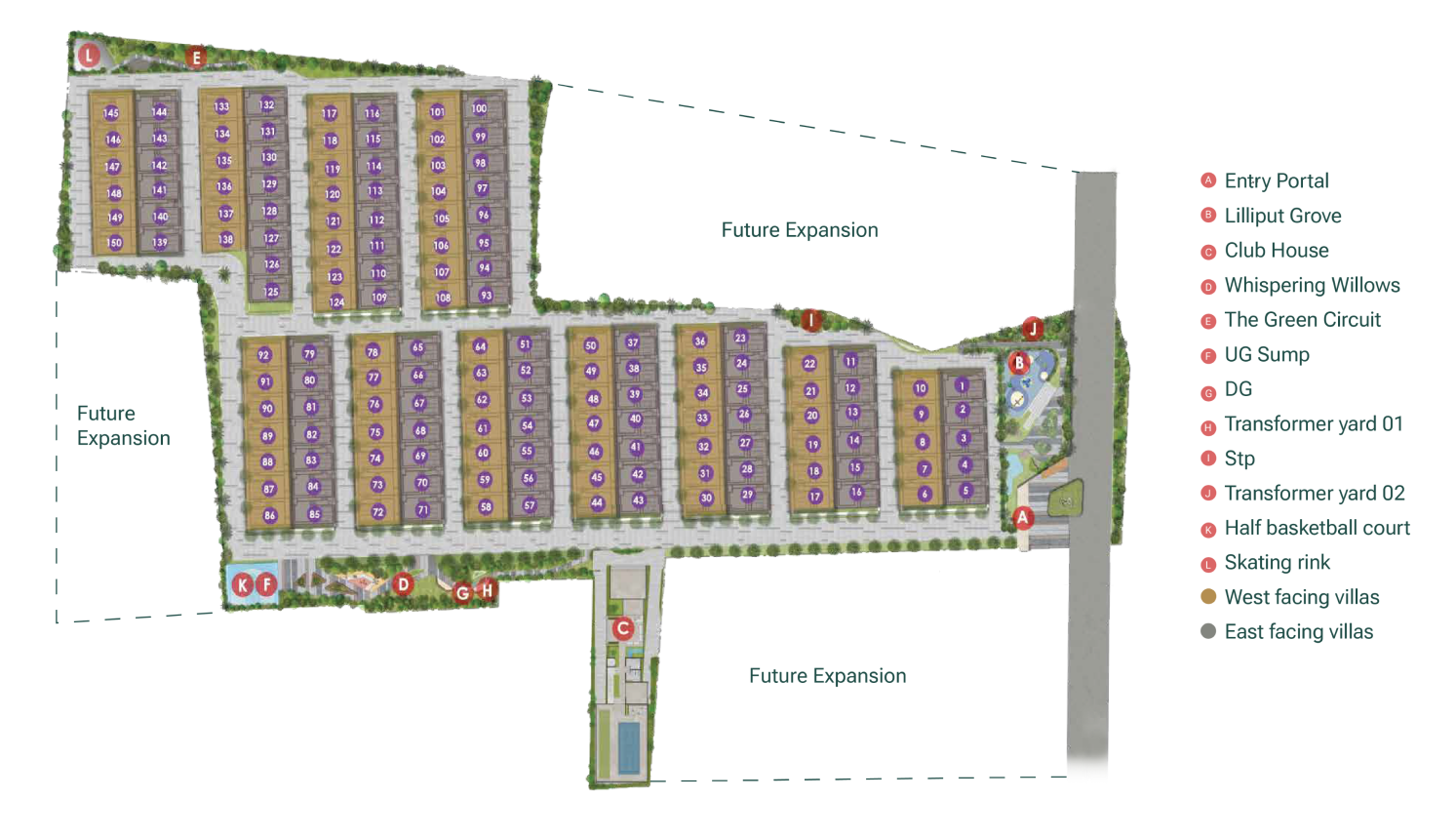 Atmos Tropical Woods master plan