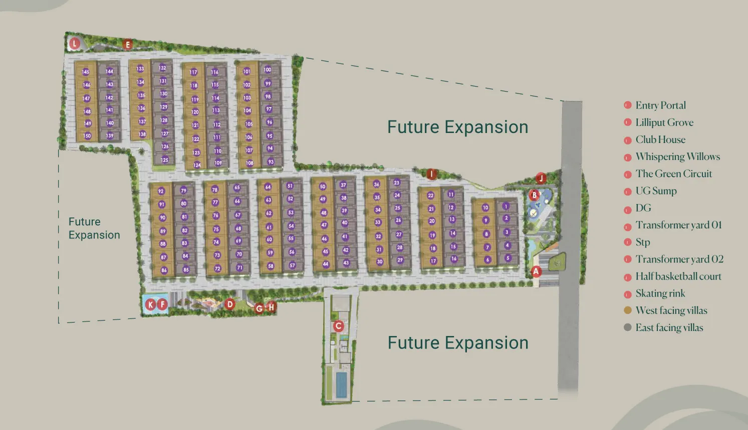 Atmos Tropicalwoods master plan
