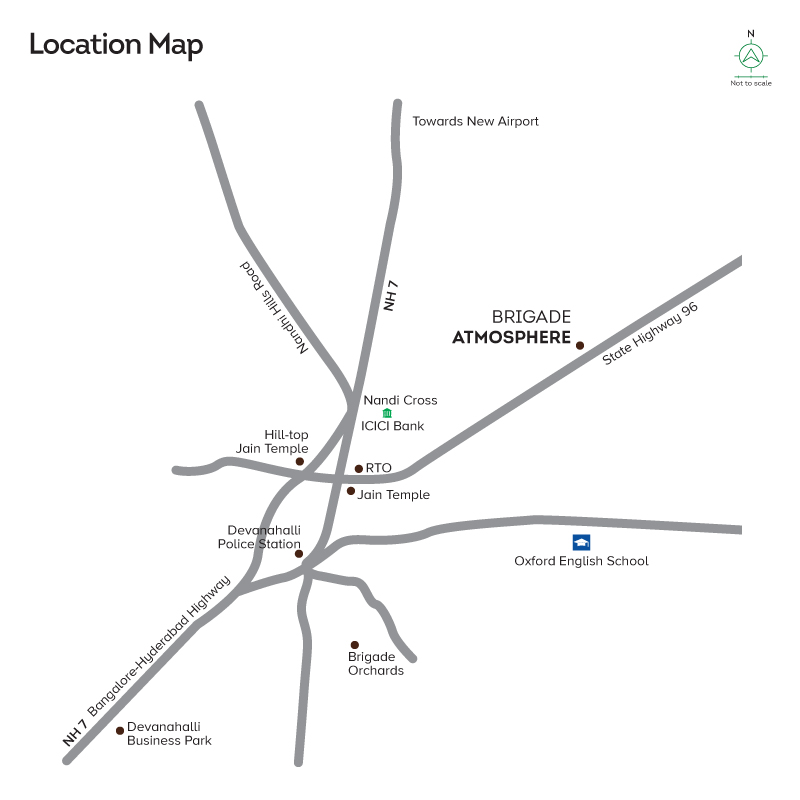 Brigade Atmosphere location map