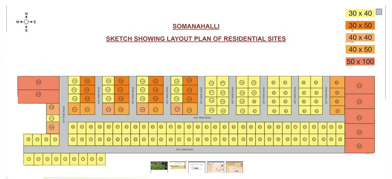 Brindavan Gardens Villa Plot master plan