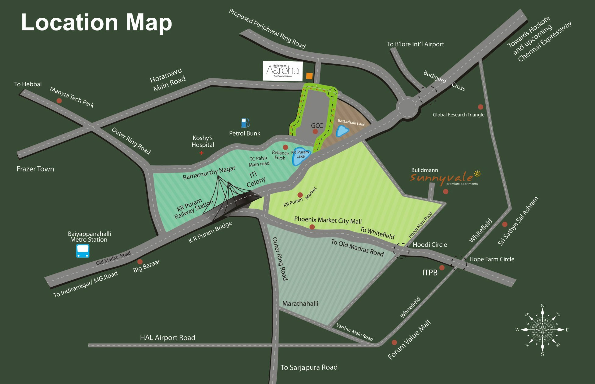 Buildmann Aaroha location map
