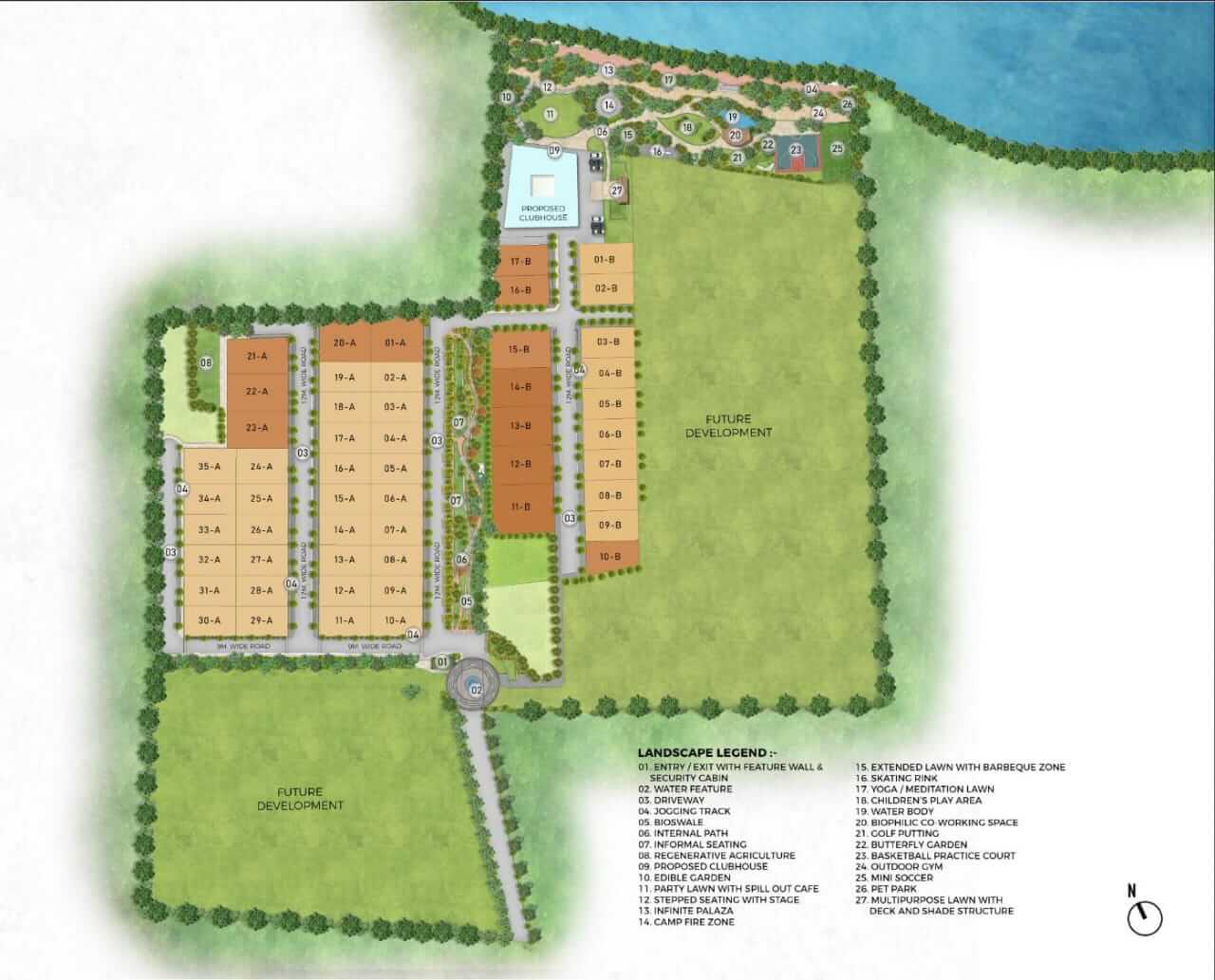 Capstone Life The Midsummer Rain master plan