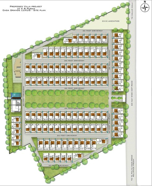Casa Grande Luxus master plan