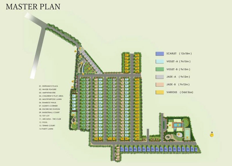 Casa Greens master plan