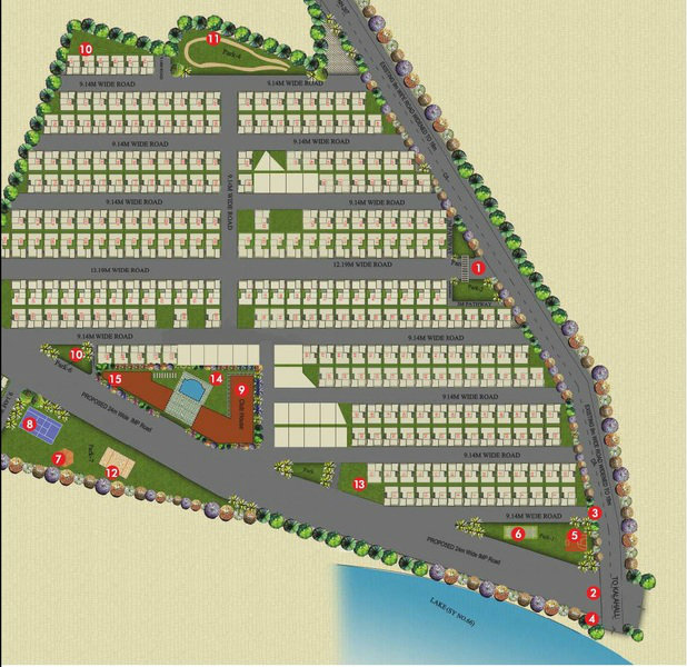 Celebrity Natures Habitat master plan