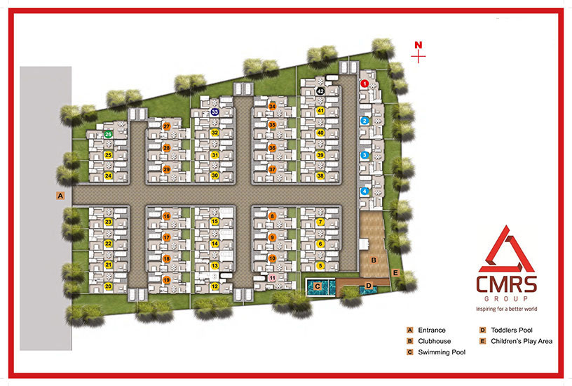 CMRS Courtyard master plan