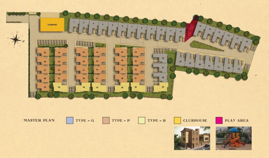 Codename Spanish Villas master plan
