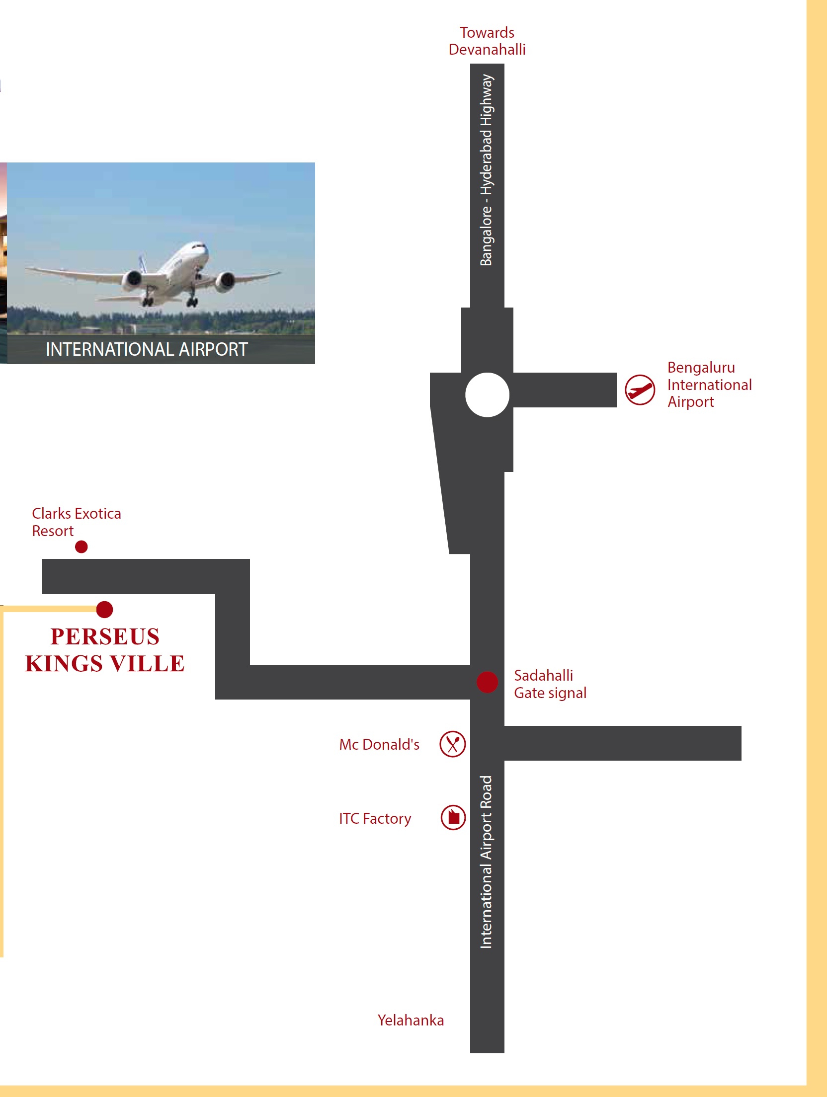 Dhammanagi Kings Ville location map