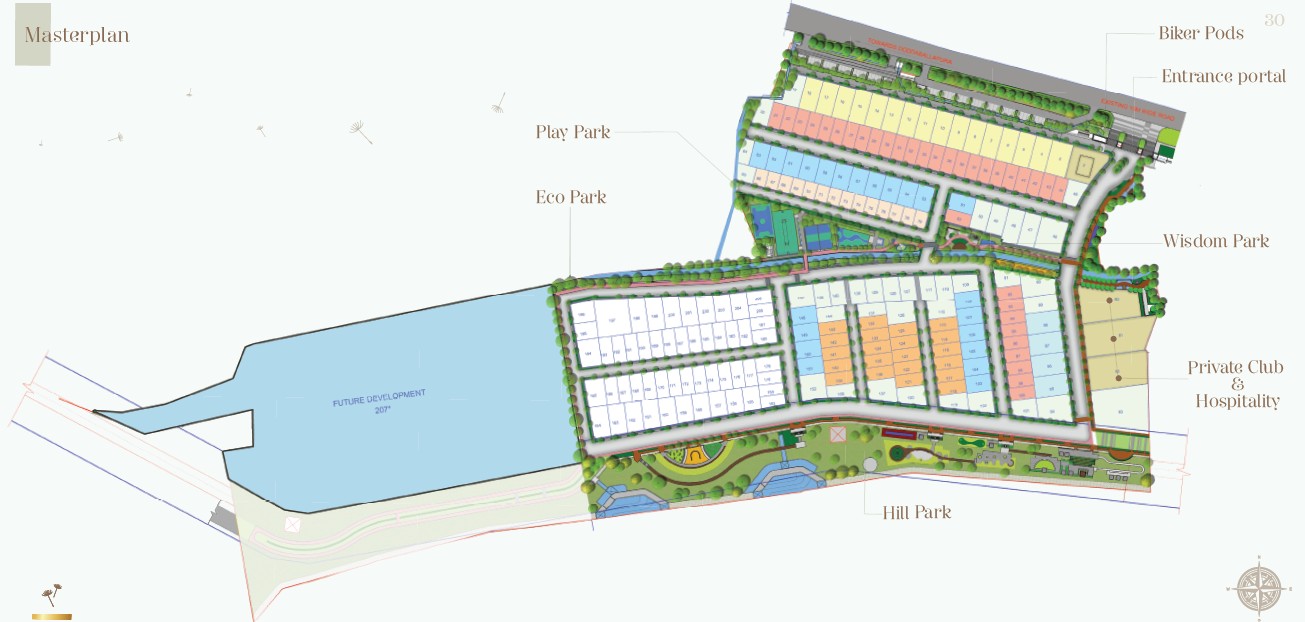 Divyasree Whispers of the Wind master plan