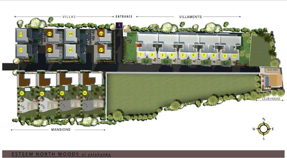 Esteem Northwood master plan