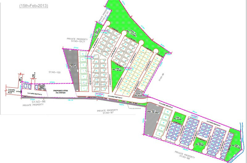 Golden Homes Phase III master plan