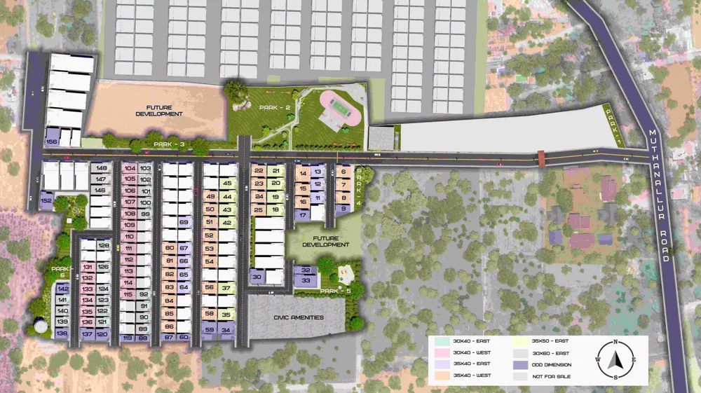 Grand La Palazzo Villas master plan