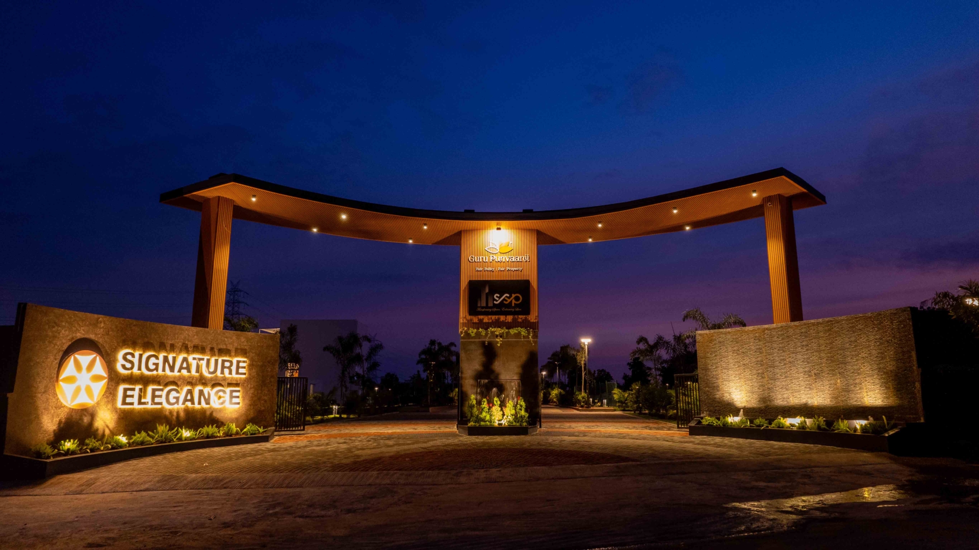 Guru Punvaanii Elegance villas in Bhimenahalli, Bidadi Hobli, right off the Bengaluru-Mysuru Expressway