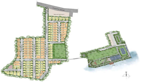 Ira By The Banks Villas master plan