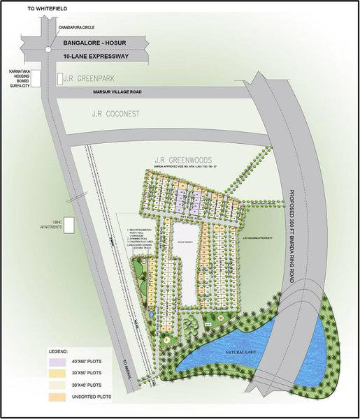 JR Greenwoods master plan