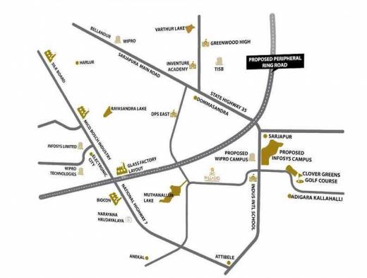 JRC Palladio Villas location map