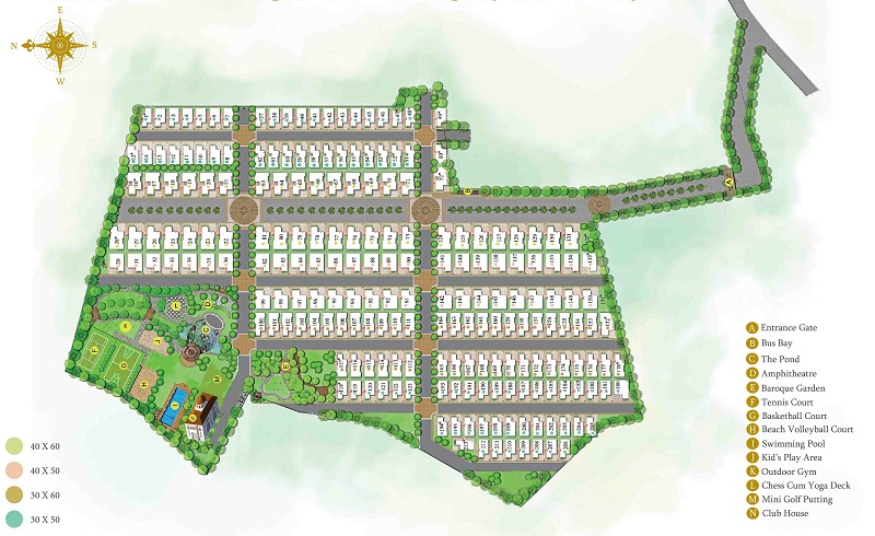 JRC Palladio Villas master plan