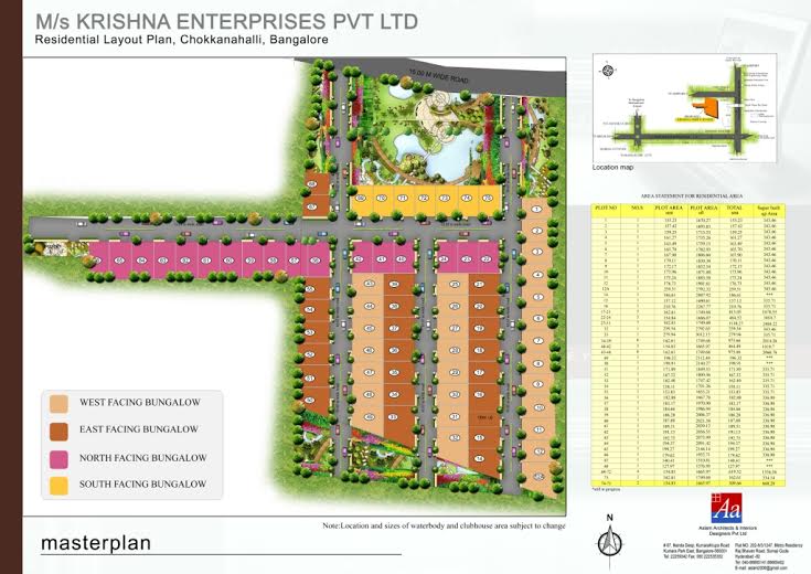 Krishna Northwoods master plan