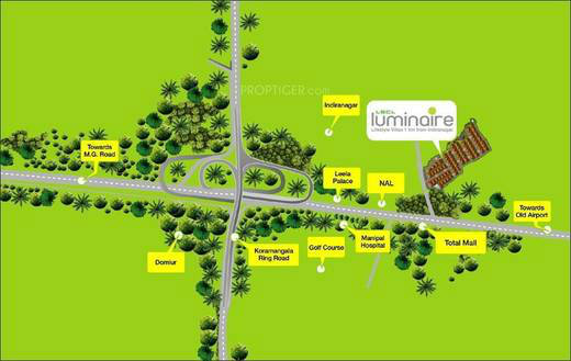 LGCL Luminaire location map
