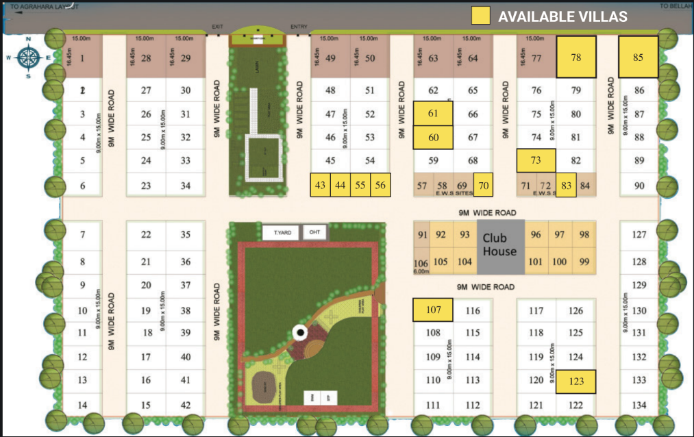 Mahaveer Antaliea Homes master plan