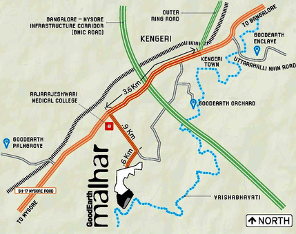 Malhar Patterns location map