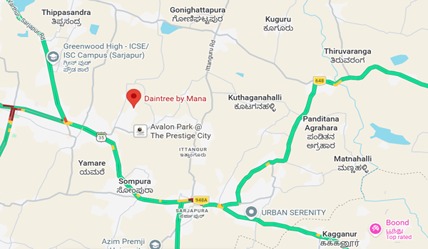 Mana Daintree Phase 3 Villas location map