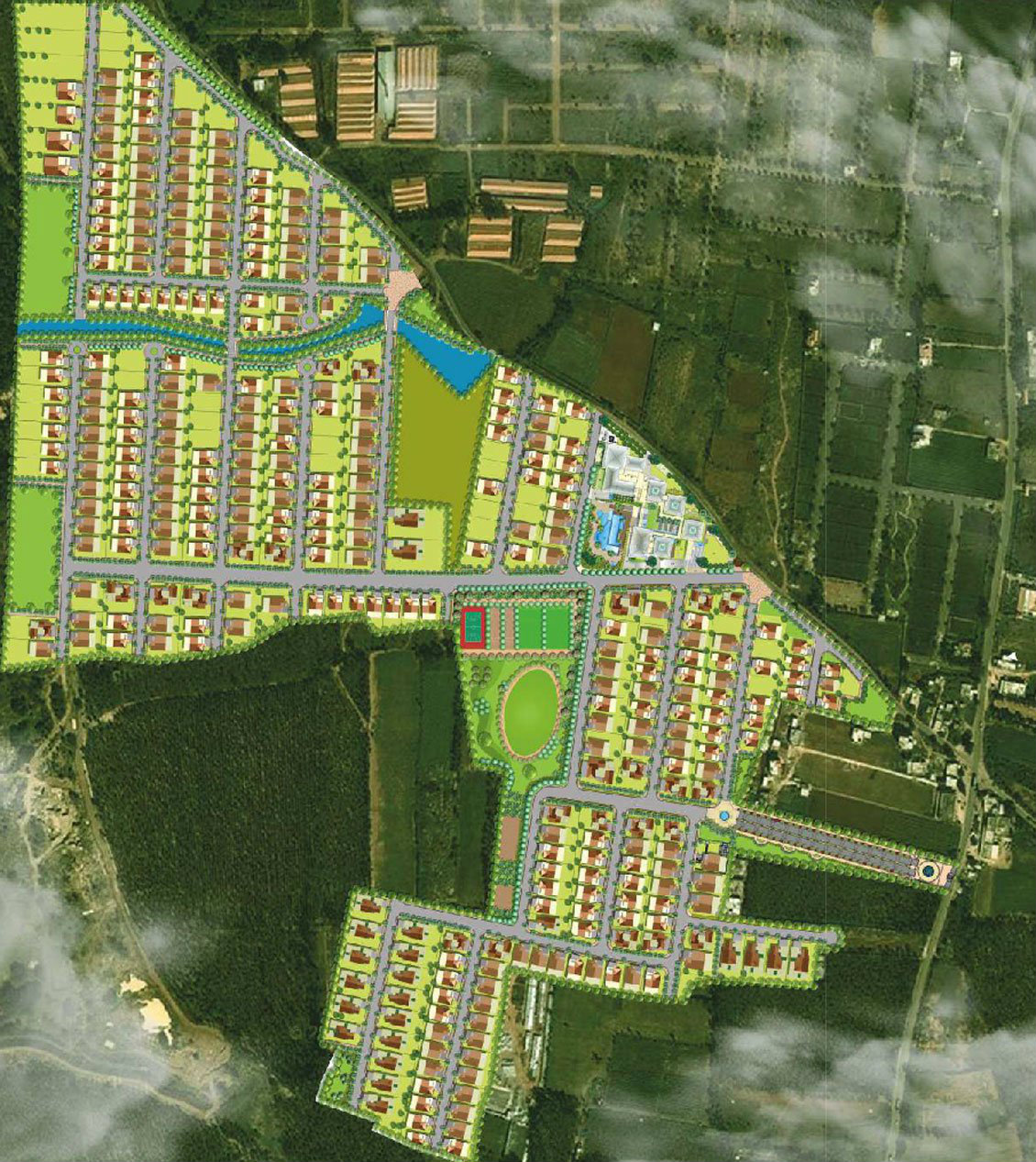 Nambiar Bellezea master plan