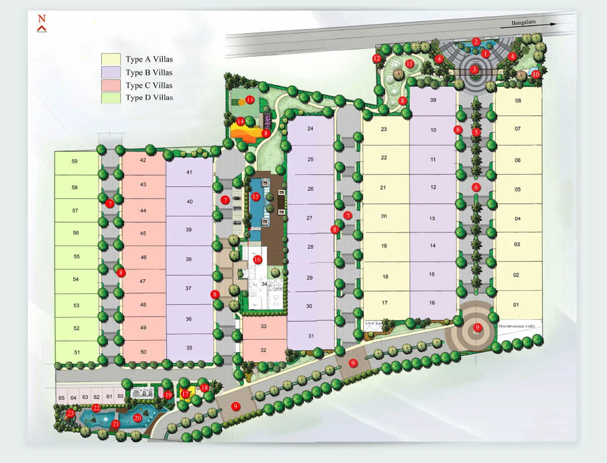 NCC Urban Misty Woods master plan