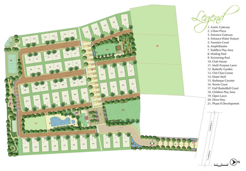 NVT Orchid Garden master plan