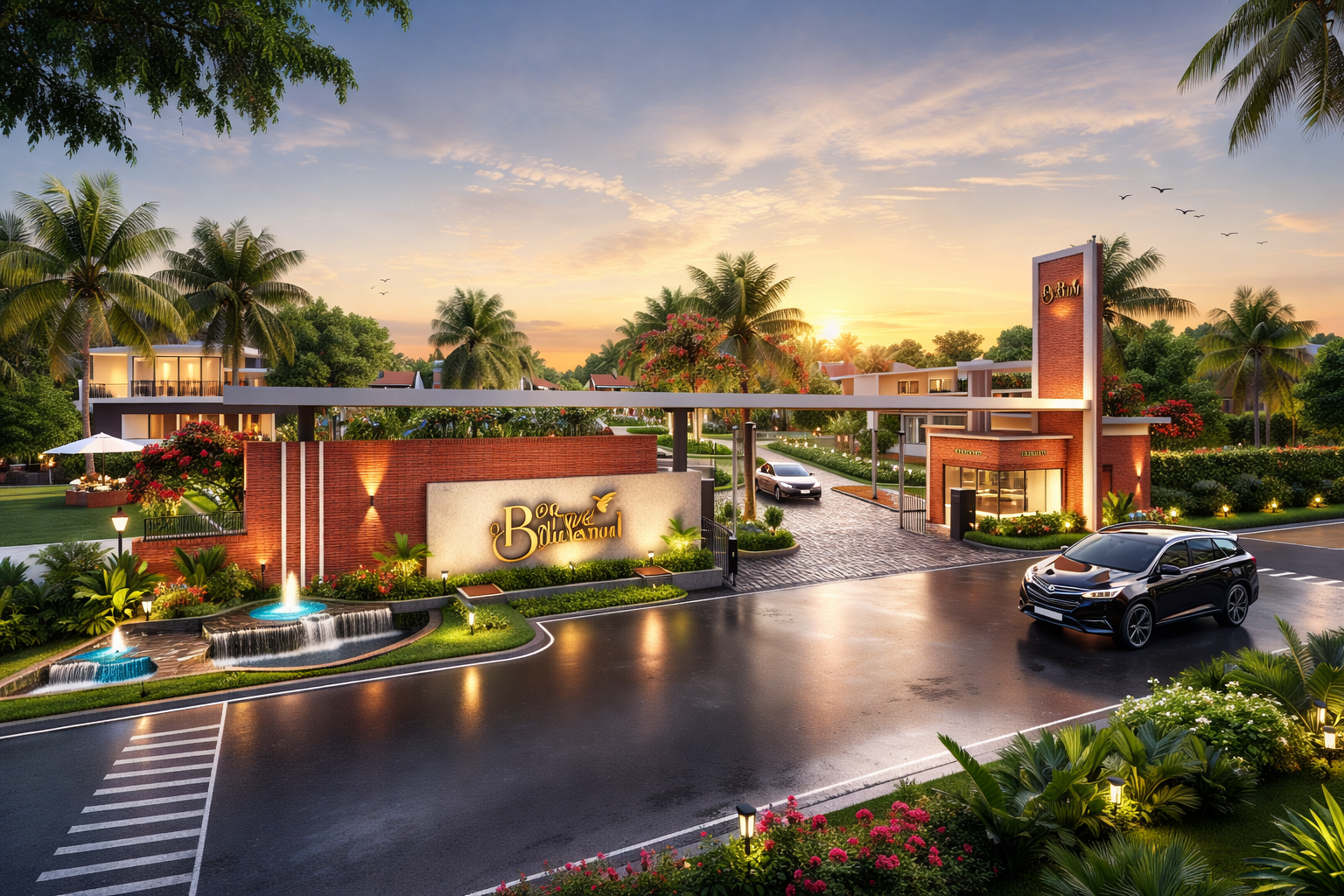 𝐏𝐆𝐑 𝐍𝐈𝐒𝐀𝐑𝐆𝐀 𝐁𝐎𝐔𝐋𝐄𝐕𝐀𝐑𝐃 villas in Thellahalli Gate, STRR Corridor, Devanahalli