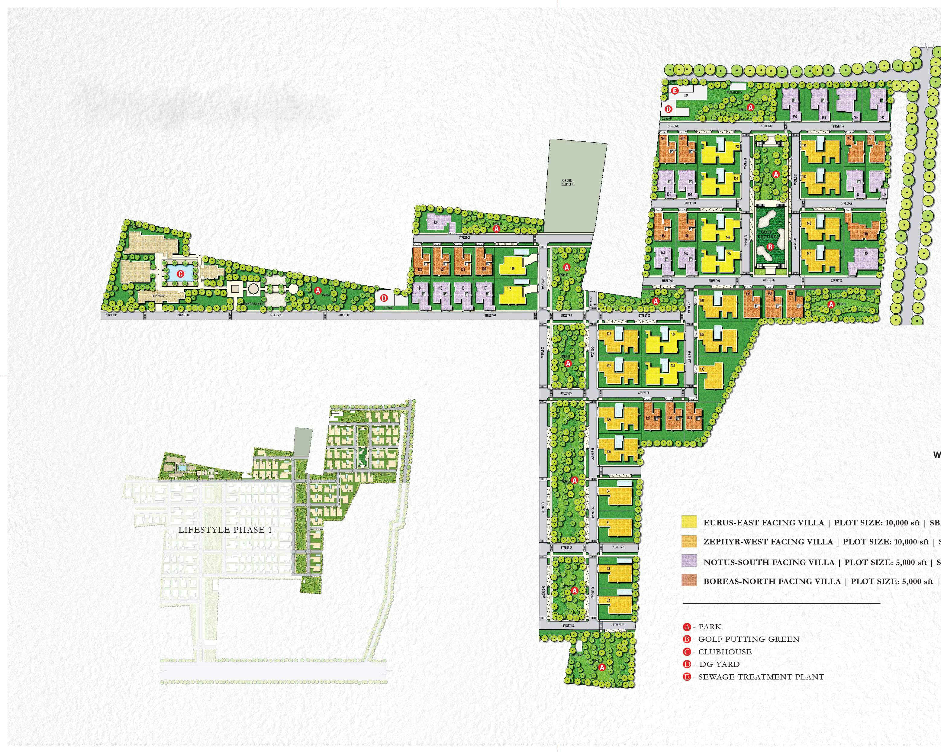 Premium ultra luxury Legacy VIllas Devanahalli master plan