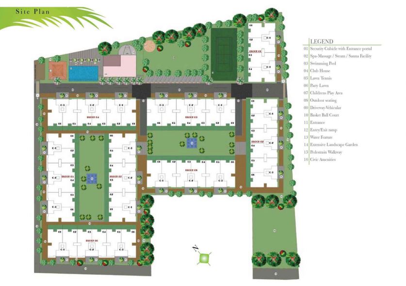 Prestige Garden Bay master plan
