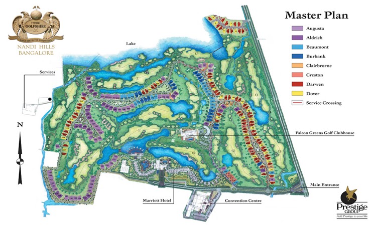 Prestige Golfshire master plan