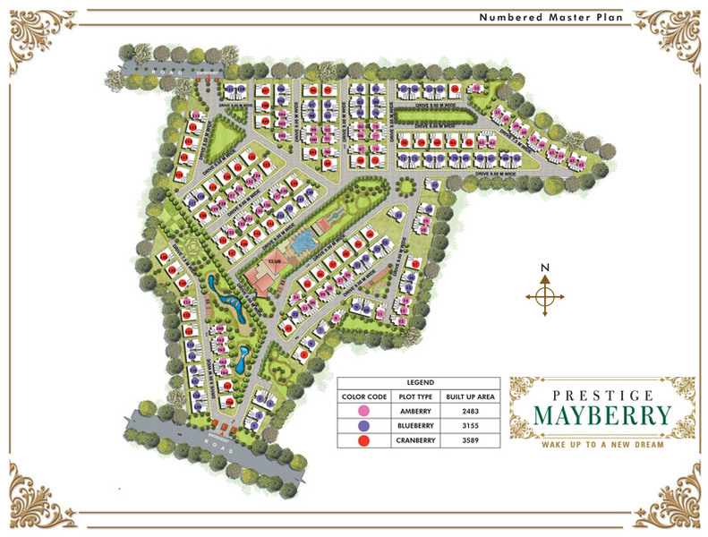 Prestige Mayberry master plan