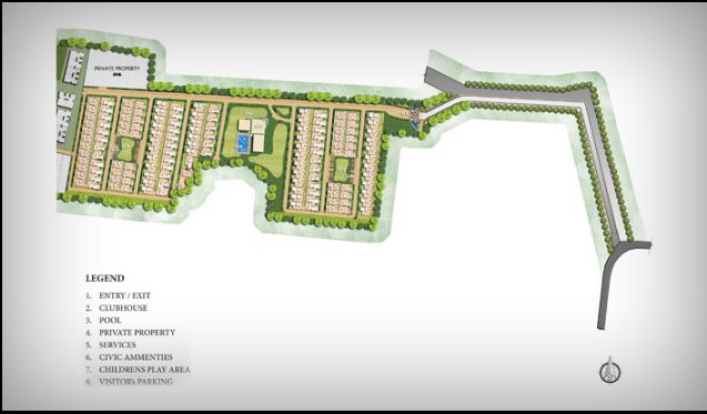 Prestige Woodside master plan