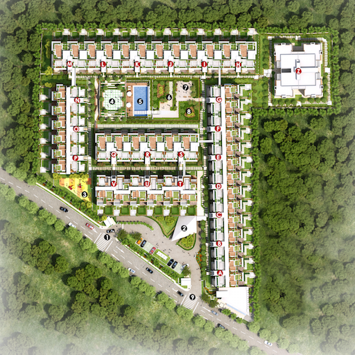 Pride Wilasa Grand Villaments master plan