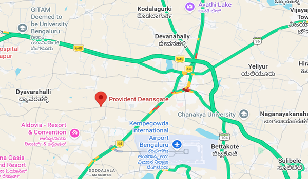 Provident Manchester location map