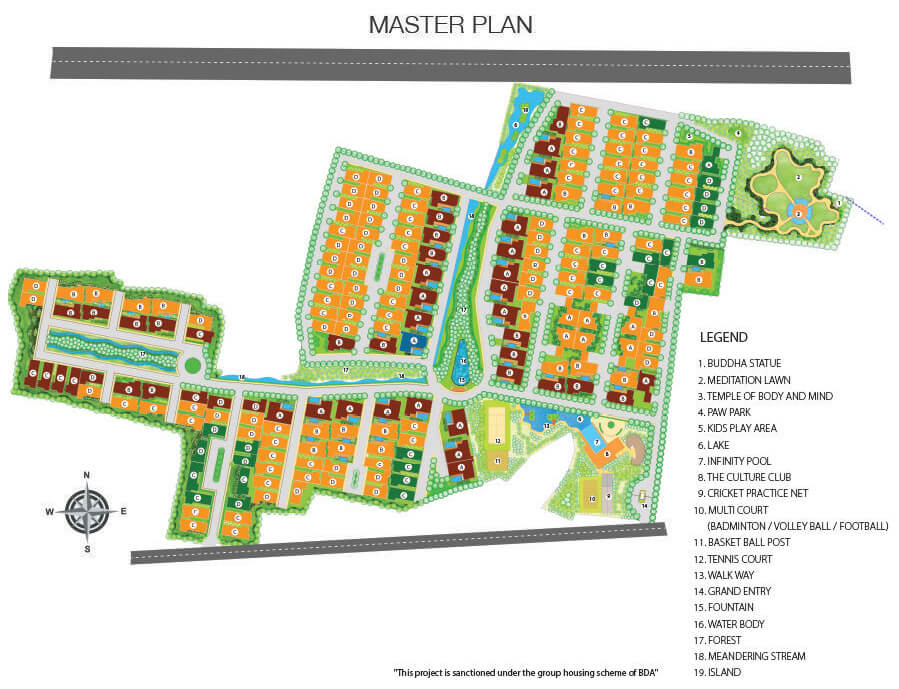 Purva Smiling Willows master plan