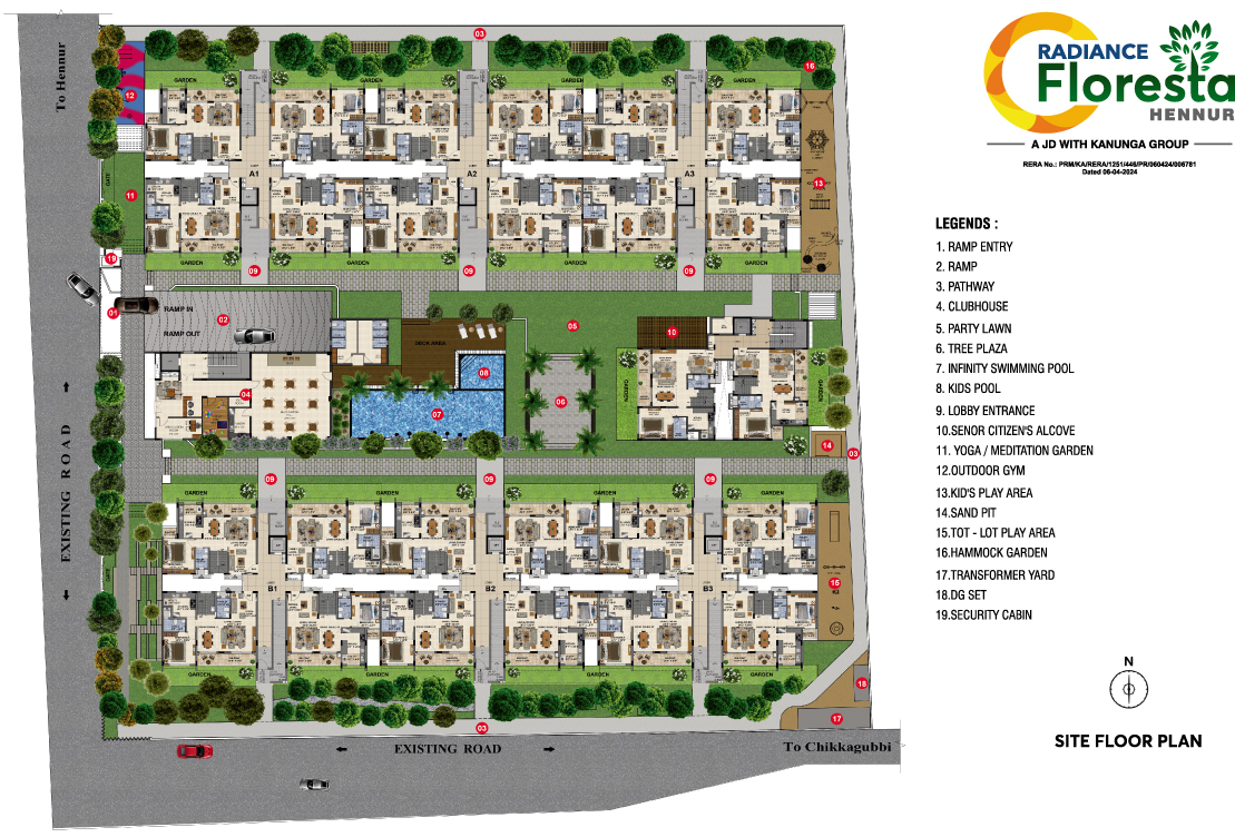 Radiance Floresta master plan