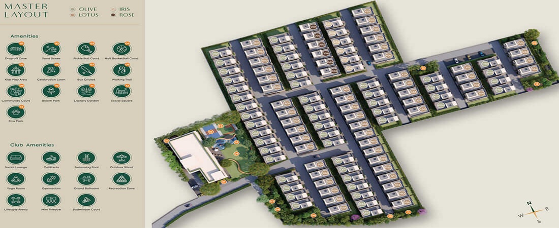 Riviera Glade Villas master plan