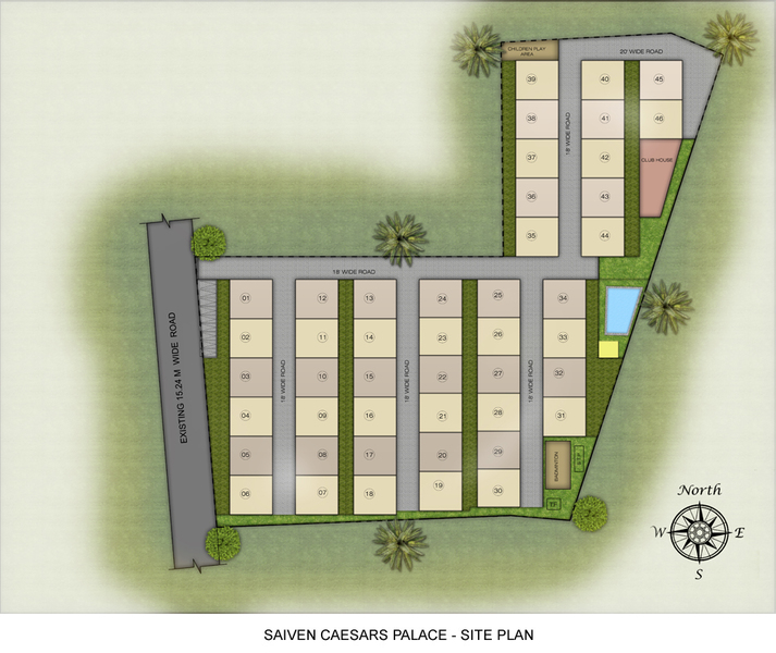 Saiven Caesars Palace master plan