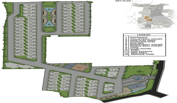 Saiven Mulberry Groves master plan