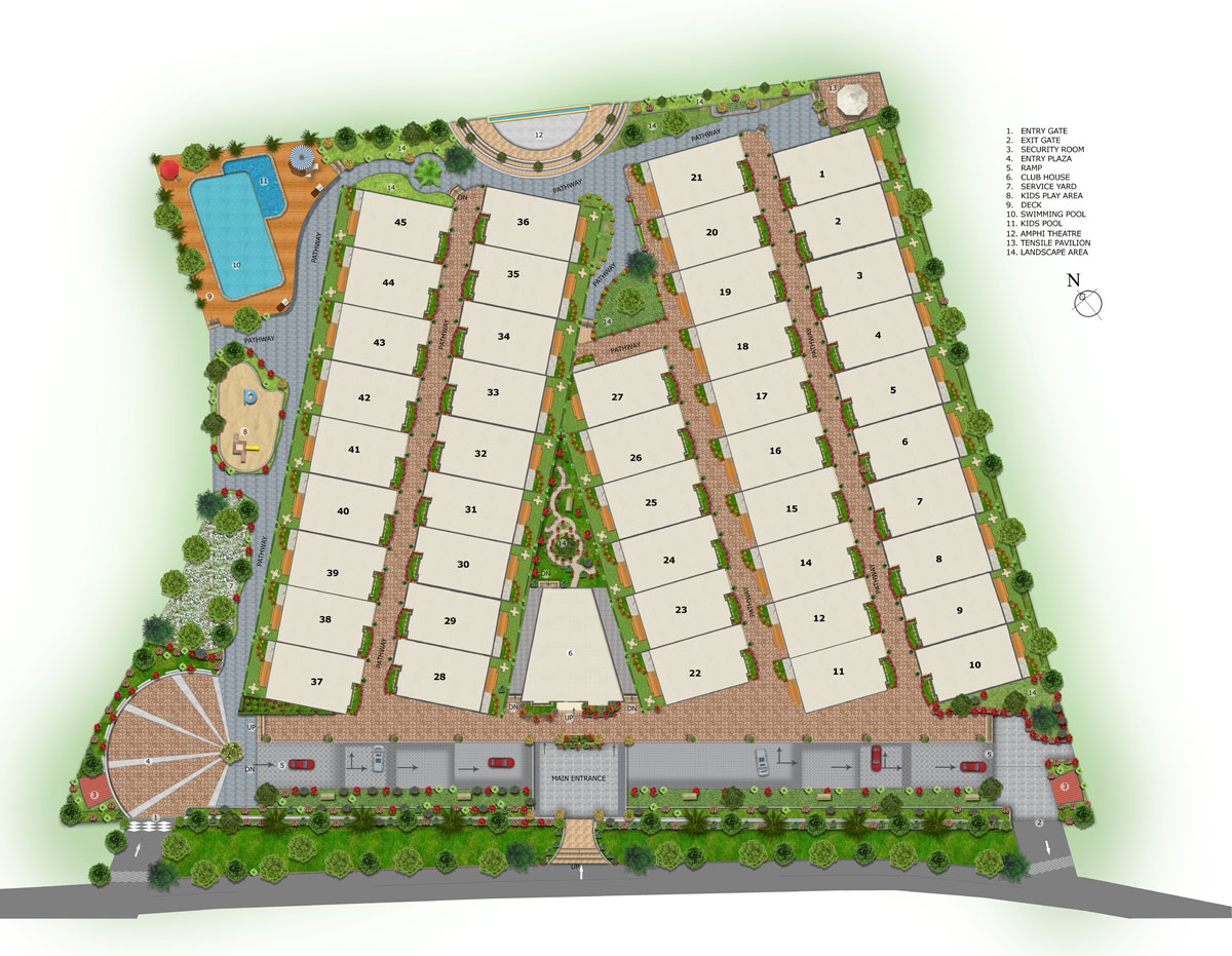 Saiven The Hamptons master plan