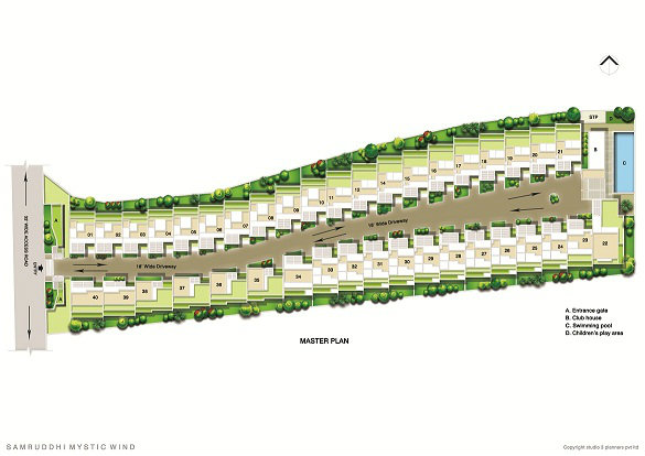 Samruddhi Mystic Wind master plan