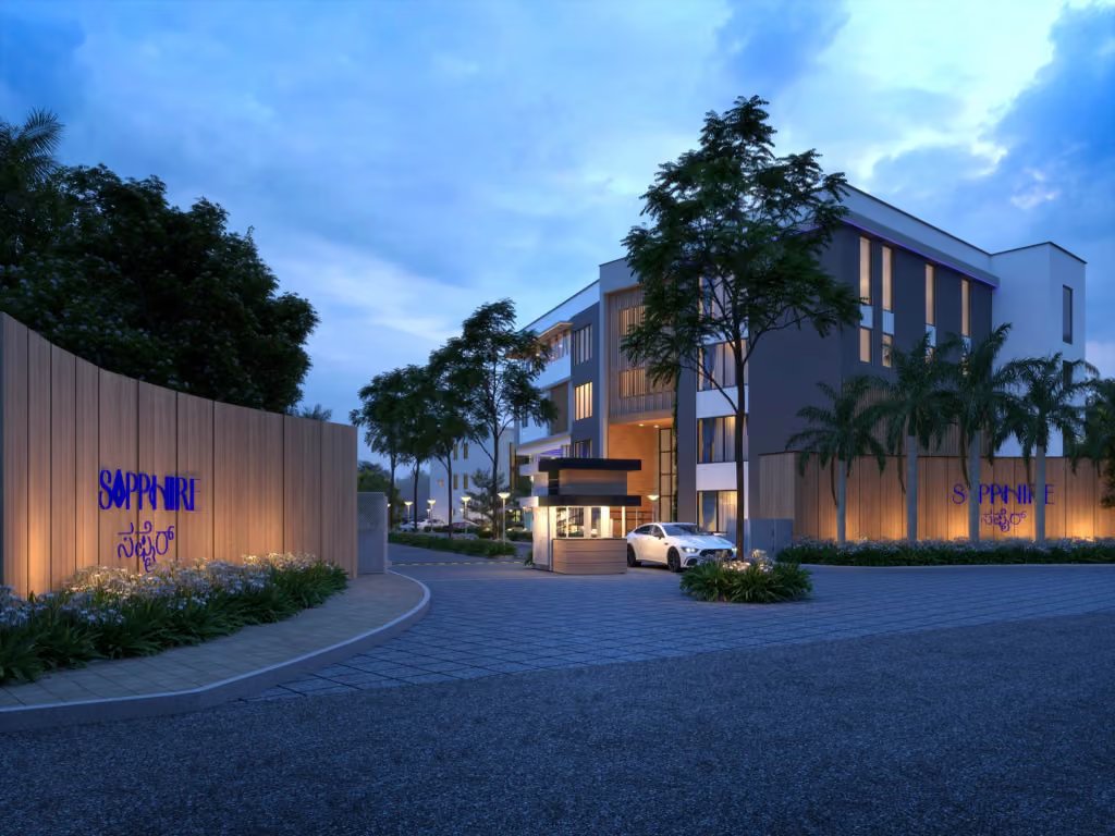 Sapphire villas by 42 Estates villas in Belathur Main Road in Sadaramangala, Whitefield Extension